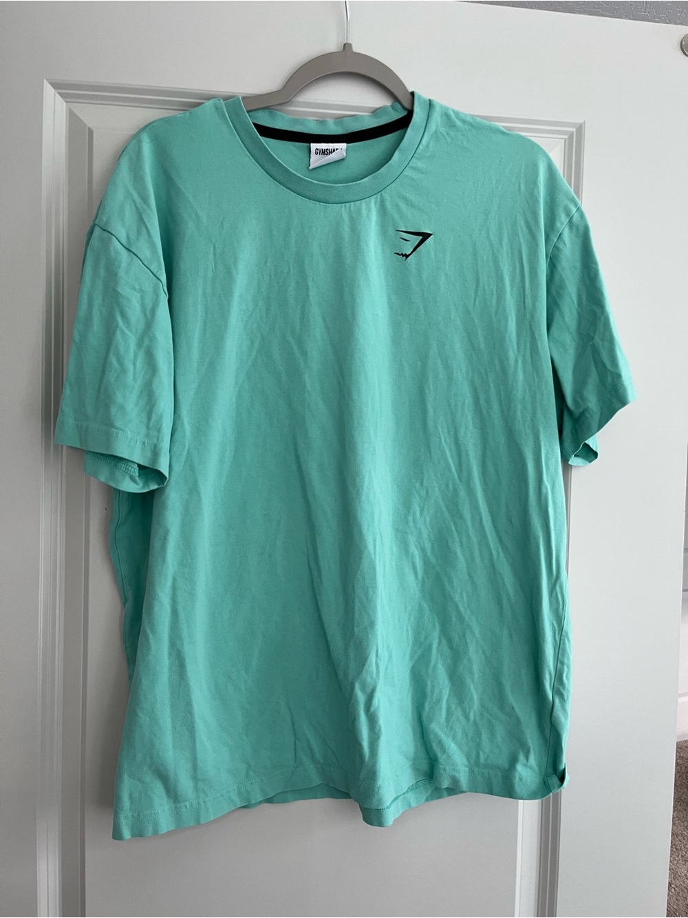 Gymshark Men's Teal Short Sleeve Crew Tee